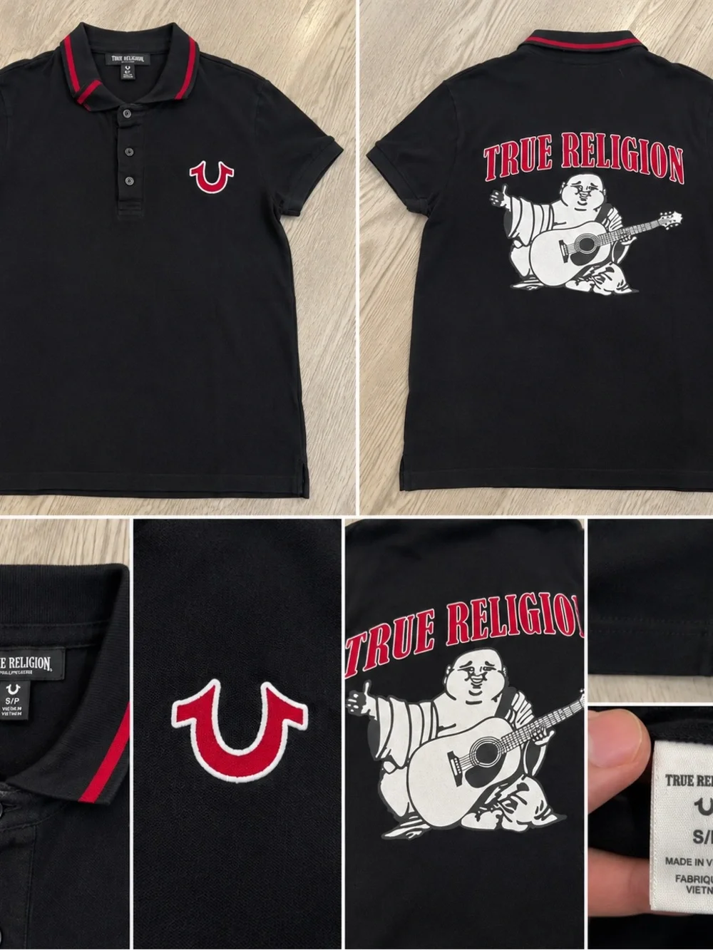 True Religion clean black